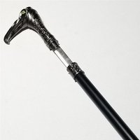 Outdoor Eagle Head Luxury Walking Stick Mountaineering Trip Canes Decorative Walking Cane 33cm Sword