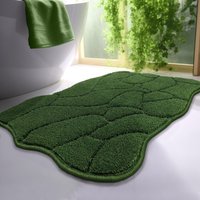 Cross-border Best-selling Solid Color Bathroom And Toilet Absorbent Entrance Door Mat, Thickened Floor Mat