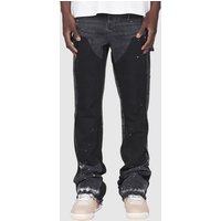 Clothing Denim Workwear Pants European American Fashion Ins Workwear Popular Elastic Patch Denim Layered Flared Pants