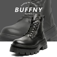 Martin Boots Men's Boots Retro Lace-up Tooling Boots Short Boots