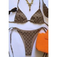 2026 Luxury Brand Beach Party Surfing Sexy Bikini Swimsuit Set