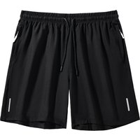 Clothing Solid Shorts Summer Zipper Pocket Warehouse Lace Up Large Shorts