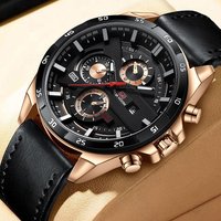 Waterproof Fashion Outdoor Sports Casual Watch Student Belt Calendar Watch