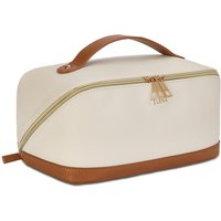 Bags Dedicated Cosmetic Bag Large Capacity Travel Cosmetic Bag Portable Leather Waterproof Cosmetic Storage Bag Toiletry Bag