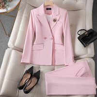 Clothing Niche temperament business enterprise collar suit female 2023 autumn winter version hotel manager work clothes