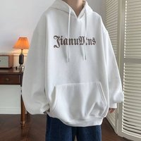 Men's Clothing Retro Sweatshirt Spring And Autumn Hiphop Loose Large Size Vintage Hooded Jacket