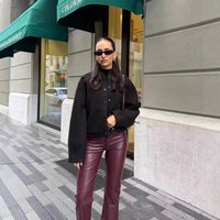 Stylish Casual Stand Collar Single Breasted Pocket Bomber Jacket Streetwear Fashion Outerwear Fall