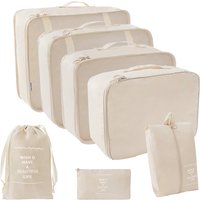 Seven Piece Storage Bag Clothes Storage Bag Portable Large Capacity Suitcase Classification Storage Clothing Bag Travel