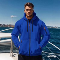 Hot Sale Solid Zipper Sweater Sports Leisure European Hoodie Cardigan Jacket