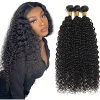 3PCS Brazilian human hair 10A hair bundle 3 pack human hair Water Wave hair bundle No processing styling long-lasting glue free wig hair extension