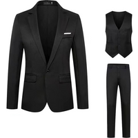 Clothing large suits trousers vests three piece suits business casual suits wedding dress suits