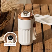Smart Travel Mug LED Temp Portable Vacuum