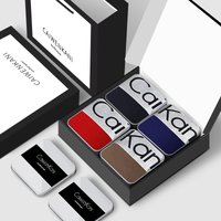 Underwear Boxer Briefs Antibacterial Cotton Modal Four Corner Sports Breathable Shorts Head Gift Box