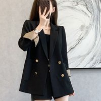 ng2510292 Street Style Small Blazer Casual Jacket 2025 Spring Autumn Korean Version Internet Celebrity Elegant