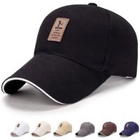 hats Spring Autumn Simple Business Baseball Cap Outdoor Sunshade Cotton Casual Sun Hat Golf Hat