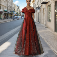 Women's Wear New Product Raglan Sleeve Slim Fit Dress Solid Color Prom Dress