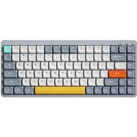 Wireless Mechanical 84 Keys 2.4G+BT5.0+Type-C Keyboards 15 Light Effect 5 Brighess Levels Keyboard For Tablet Laptop