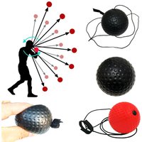 ToysMall Portable Soft Fighting Punch Muay Thai Bumper Speed Training Boxing Re flex Ball