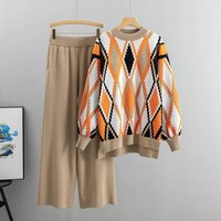 Women's Clothing 2025 Black Casual Fashion Suit Striped Splicing Short Sleeved Top Wide Leg Pants Two Piece Suit