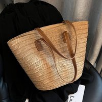 VINEY Bag Women 2025 New Tote Bag Straw Women’s Bag Summer Large Capacity Shoulder Bag Woven Bag
