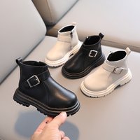 s shoes fashion boots soft soled single boot buckle