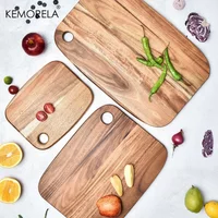 Acacia Wood Cutting Board Portable Camping Kitchen
