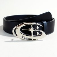 Gothic Belt - Unisex Vintage Black Waist Chain | Punk Rock Adjustable Strap For Women & Men (1.2" Width, Matte Finish)