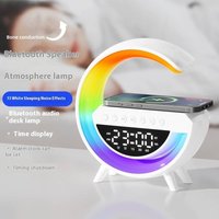 G Series Bluetooth Speaker RGB Mood Light Wireless Charger & Alarm Clock Night Light