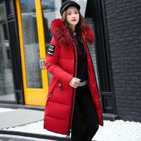 Fashion Big Fur Collar Cotton padded Jacket Thick Plus Cotton Coat