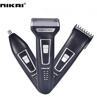 Three in one multifunctional charging shavers, nose hair clippers, electric shaver set