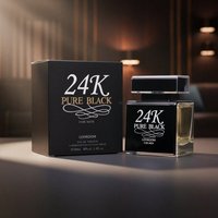Perfume Masculino 24K Pure Black By Lonkoom 100 Ml
