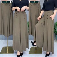 Clothing Loose Middle Aged Mother Pants Drape Temperament Wide Leg Pants