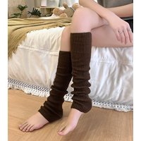 Stack stocking knitted leg warmers Vintage ins student stocking socks