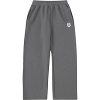 Men's Clothing Unisex Embroidered Sweatpants - Oversized Letter Print Joggers, Streetwear Wide-Leg Lounge Pants