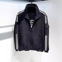 Clothing 2025 Spring Autumn Fashion Brand Jackets Trendy Casual Yuppie High end Stand Collar Jacket Hot Tops