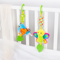 Happy monkey comfort toy bed hanging toy cartoon wind chime car hanging accessories bed bell