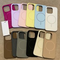 Original Liquid Silicone Candy Matte Case Iphone 17Air 16 15 14 Plus 13 12 Pro Max Skin Feel Protect