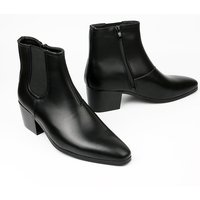 Autumn Winter Boots Fashion High heeled Ankle Boots Small Square Head High heeled Boots Boots Increase High heeled
