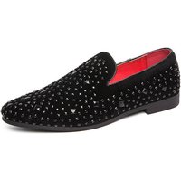 New Fashion Black Business Casual Daily Black Simple Matte Office Men's Shoes One Foot Pedaling Foot Brown Banquet Dress Leather Sh
