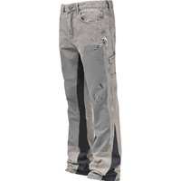 Clothing Sense Wear out Loose Jeans Fashion Retro All match Straight Pants