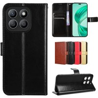 Leather Flip Cae Honor X8c X6b X8b X7b X5b Plu 200 Smart Protective Cover Wallet Card Slot Stand Coque Shell