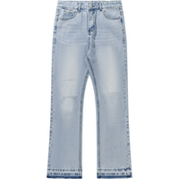 Clothing Niche Trendy Brand Style Washed Old Loose Hole Cleanfit Jeans