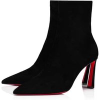 2025 Design soled Short Boots Ultra high Versatile Single High heeled Shoes Pointed toe Martin Boots