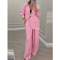Clothing Waist Suit Jacket High Waist Shorts Skirt Two Piece Suit