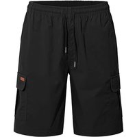 Solid Summer Shorts Loose Fit Pocket Quick Drying Breathable Casual Work Pants mid Waist Drawstring