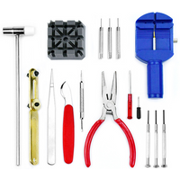 Watch Repair Tools Watch Strap Removal, Watch Repair, 16 Piece Set, Watch Back Cover Opener, Steel Strap Remover, Bottom Prying Knife