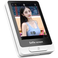 Magnetic Selfie Phone Mirror 360° Rotatable Camera Lens Live Streaming & Vlogging Compatible Most Smartphones