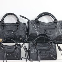 New 2024 Boston Crossbody 4 Sizes Tassel Women's Motorcycle Handbag Shoulder Bag Fashion