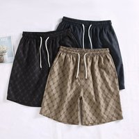 Breathable Ice Silk Quick Dry 5 Inch Shorts Casual Running Athletic Lightweight Sports Drawstring Waist