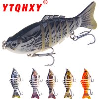 Lure Bait Seven Section Fish 16g 10cm Minnow Bait Hard Bait Sea Fishing Simulation Fish Bait Fishing Gear Products